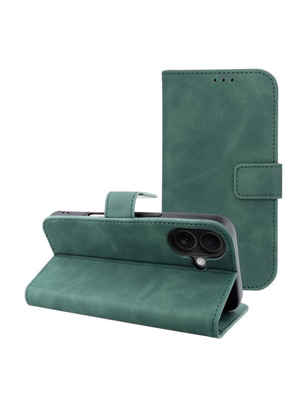 Kabura TENDER Book do IPHONE 16 zielony