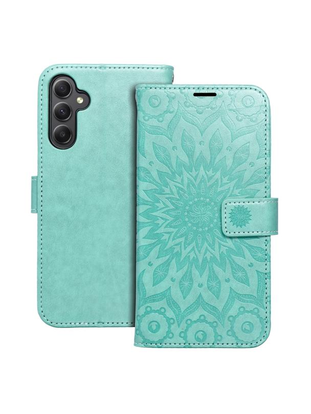 Kabura MEZZO Book do SAMSUNG A34 5G mandala zielony