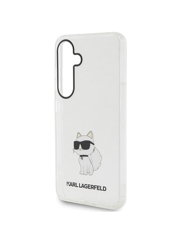 KARL LAGERFELD futerał do SAMSUNG S24 KLHCS24SHNCHTCT (IML NFT CHOUPETTE) transparentny