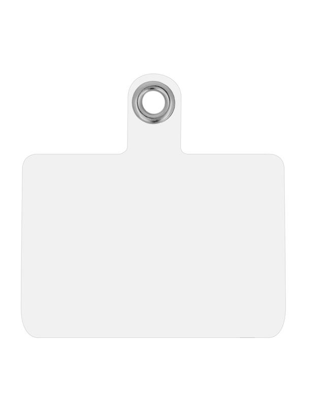 Wkładka plastikowa dla zawieszki do telefonu / średnio miękka - transparent