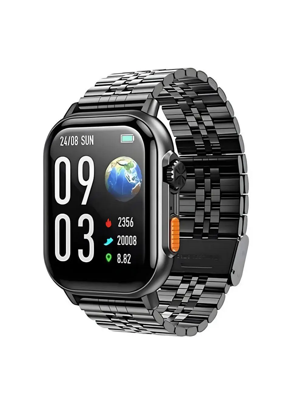 Smartwatch Hoco 2,02" TFT z fukcją rozmowy DYD02 czarny