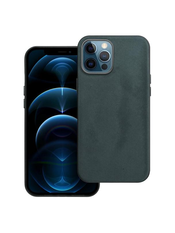 Futerał WOVEN MAG COVER kompatybilny z MagSafe do IPHONE 12 Pro Max zielony