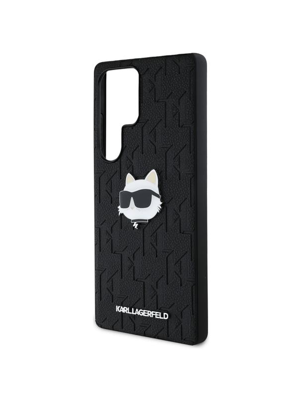 KARL LAGERFELD futerał do SAMSUNG S25 Ultra KLHCS25LPGKLCHPK (PU Monogram Choupette Head Pin) czarny