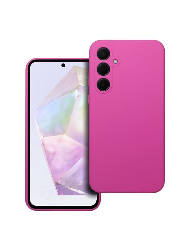 Futerał SILICONE 2mm do SAMSUNG A35 5G róż