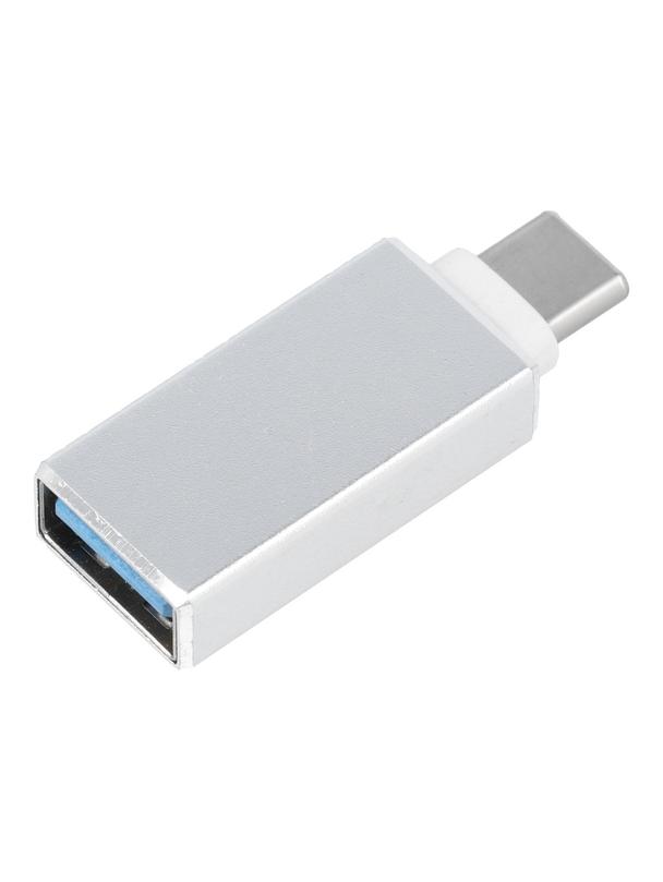 Adapter OTG USB A 3.0 (żeński) do Typ C (męski) biały