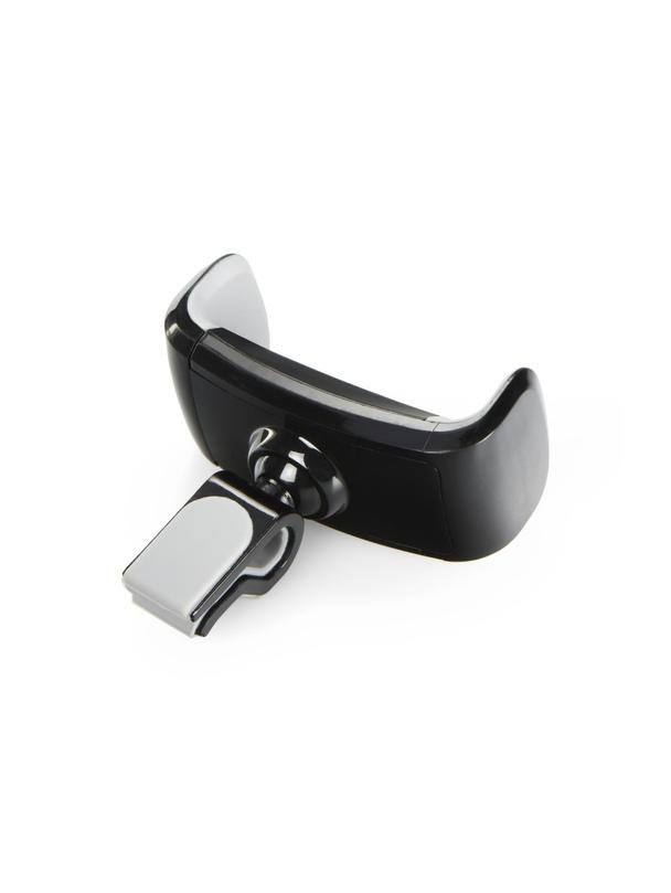 Uchwyt samochodowy do kratki 360 SILK czarno szary