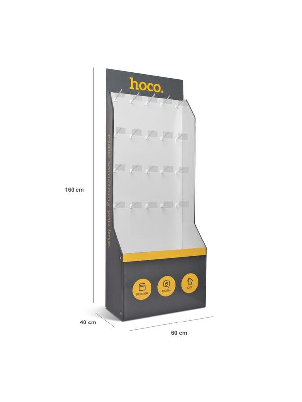 HOCO stand kartonowy na akcesoria + display card (20x)