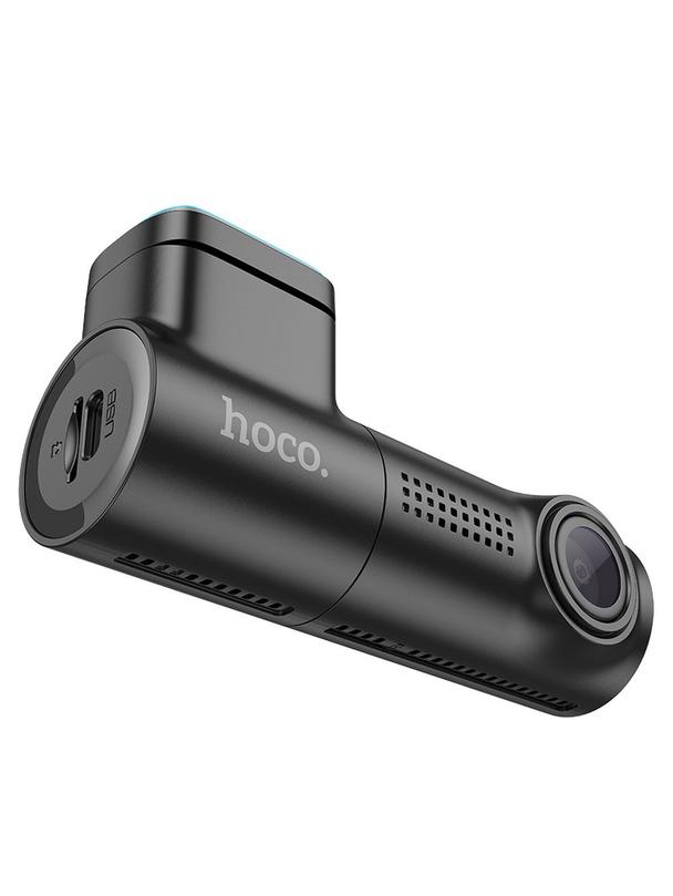 Kamera samochodowa Hoco z wyświetlaczem 0,96" 1080P/30fps DV1 czarna