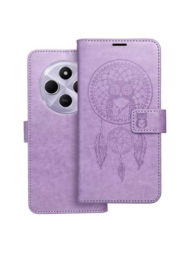 Kabura MEZZO Book do XIAOMI Redmi 14C łapacz snów fioletowy