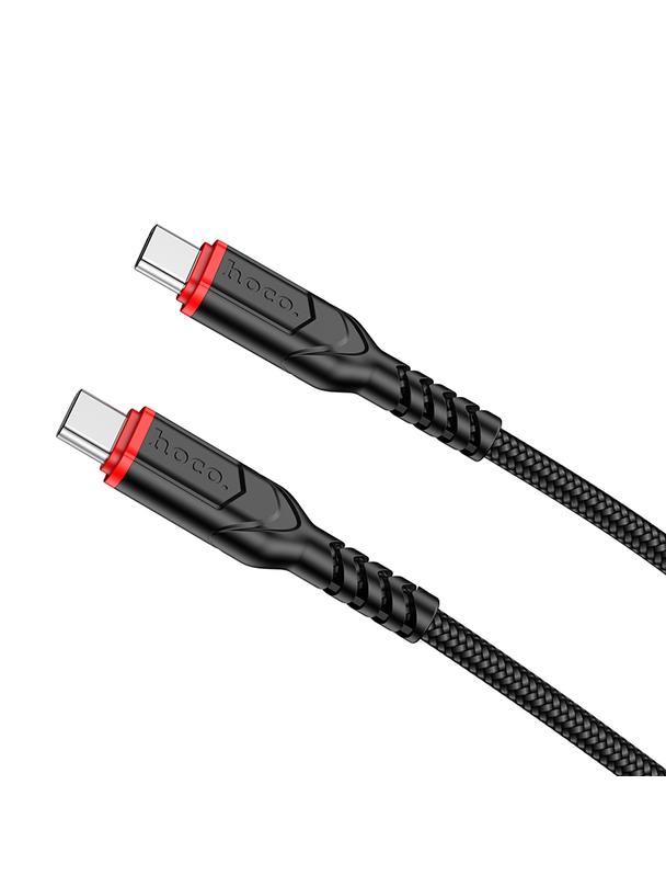 Kabel USB C do USB C Hoco 3A 60W 3 m X59 czarny