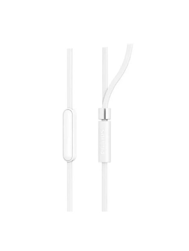 Słuchawki przewodowe douszne Jack 3,5 mm Philips TAE1105WT/00 białe