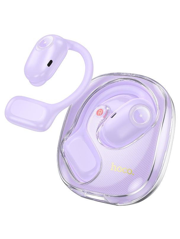 Słuchawki bezprzewodowe douszne Hoco TWS EA3 fioletowe