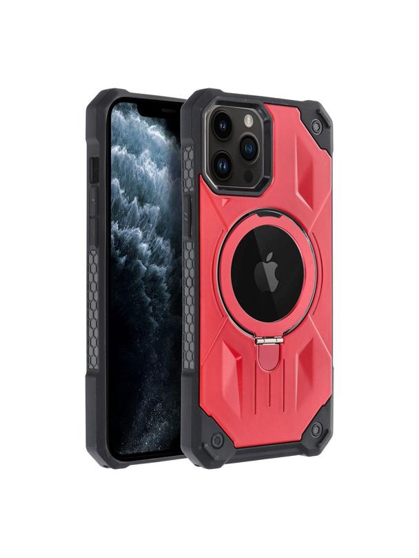 Futerał ARMOR MAG COVER kompatybilny z MagSafe do IPHONE 11 Pro czerwony