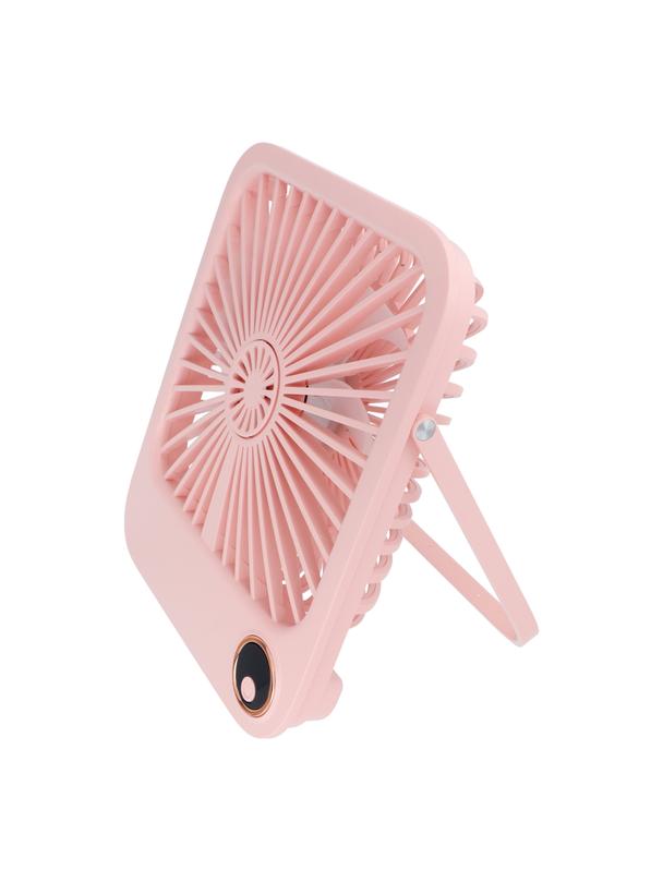 Wentylator / wiatrak biurkowy z regulowaną podstawką W30 różowy