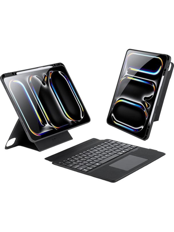 DUX DUCIS etui DK składane z klawiaturą bezprzewodową do iPad Pro 13 (2024) czarne