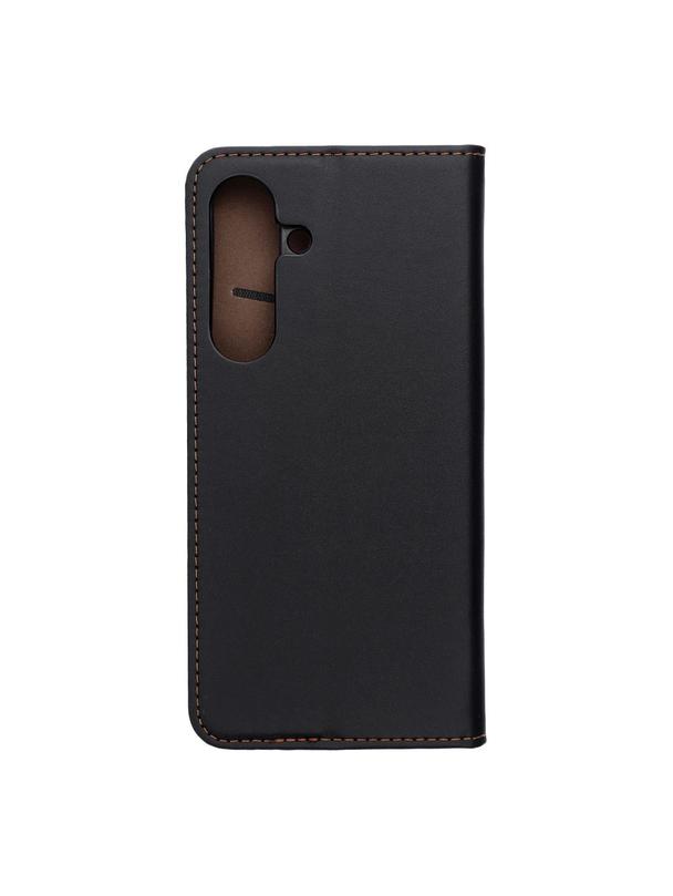 Kabura SMART PRO Book skórzana do SAMSUNG S25 FE czarny