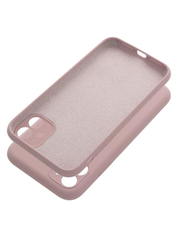 Futerał SILICONE 2mm do IPHONE 11 pudrowy róż