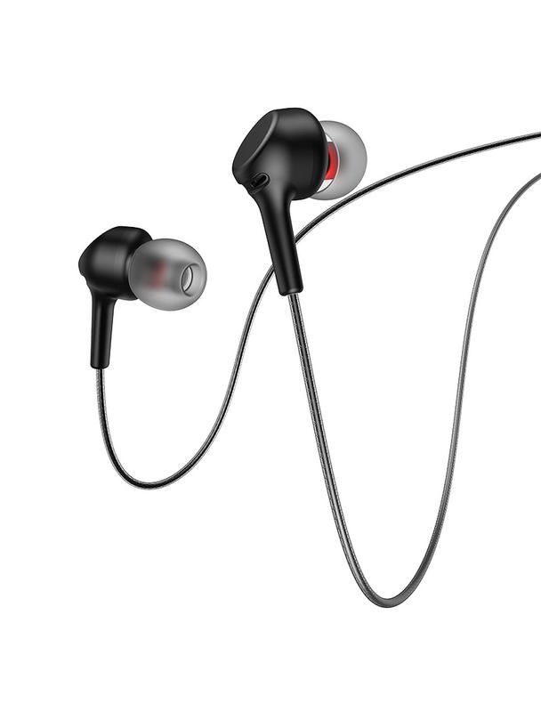 Słuchawki przewodowe douszne Jack 3,5 mm Hoco M78 czarne