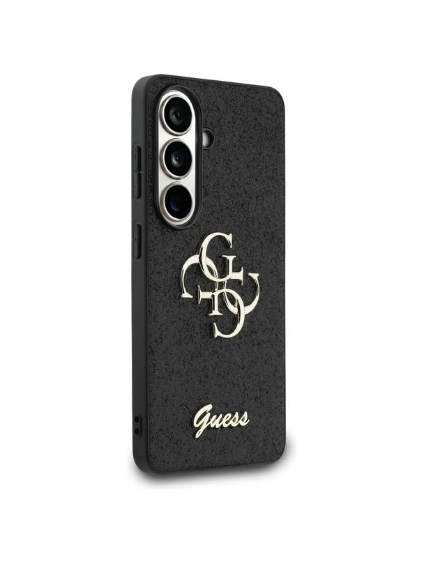 GUESS futerał do SAMSUNG S26 GUHCS26SHG4SGK (Fixed Glitter 4G Big Metal Logo) czarny