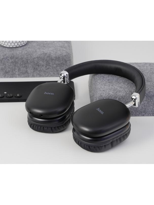 Słuchawki bezprzewodowe nauszne Hoco W35 Max czarne