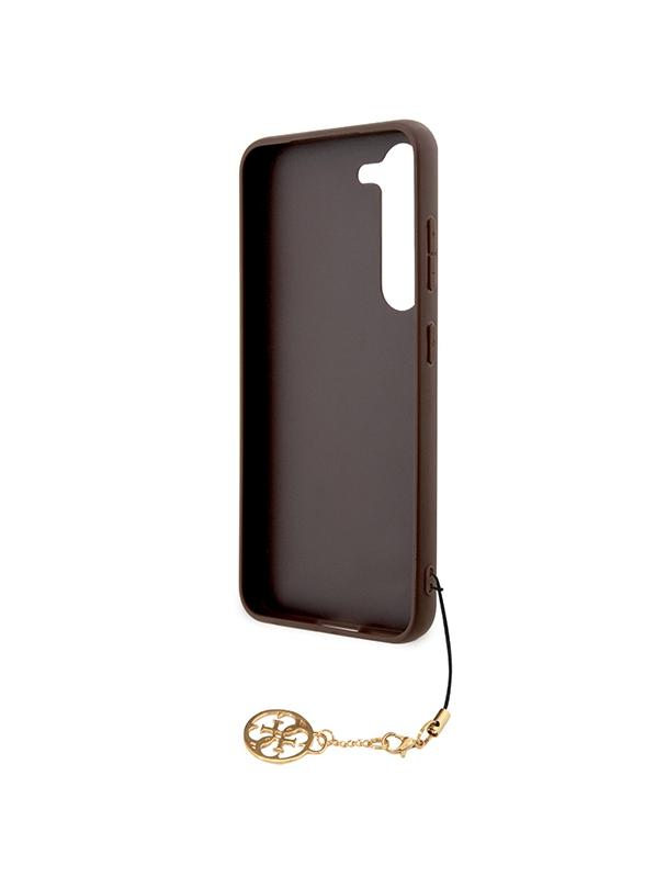 GUESS futerał do SAMSUNG S24 GUHCS24SGF4GBR (4G Charm) brązowy