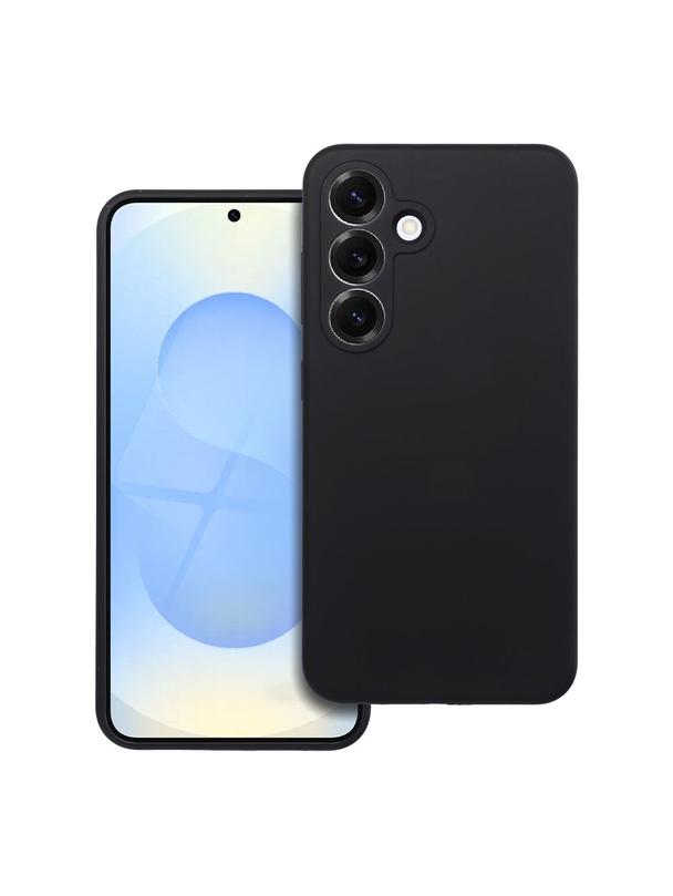 Futerał SILICONE 2mm do SAMSUNG S25 Edge kompatybilny z MagSafe czarny