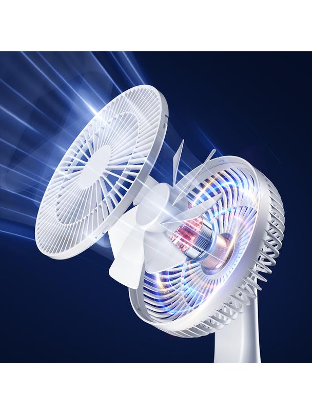 Wentylator / wiatrak biurkowy LLD-F77 biały