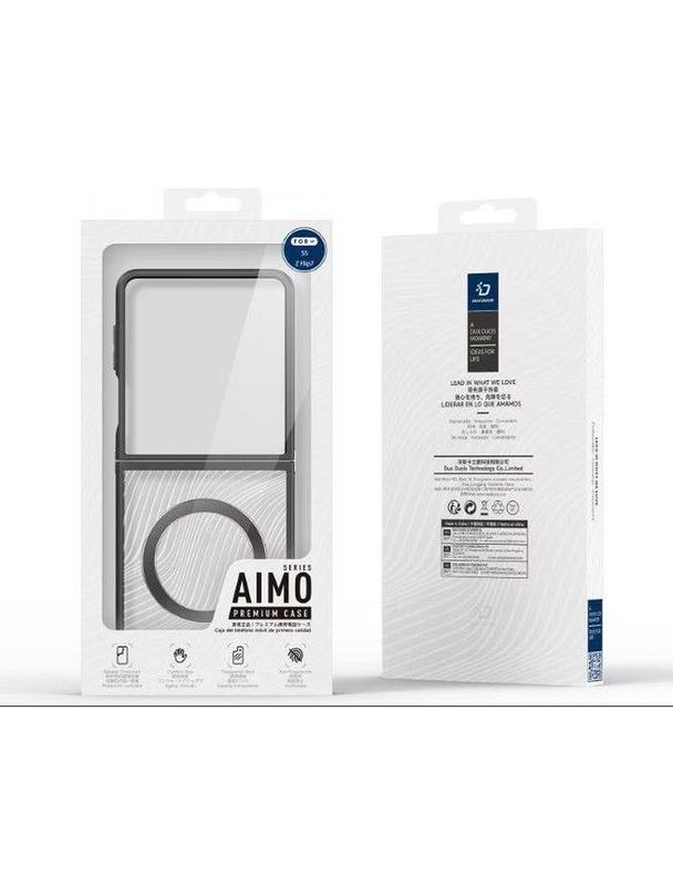 DUX DUCIS futerał YIND do SAMSUNG Z Flip7 (Full Window) czarny