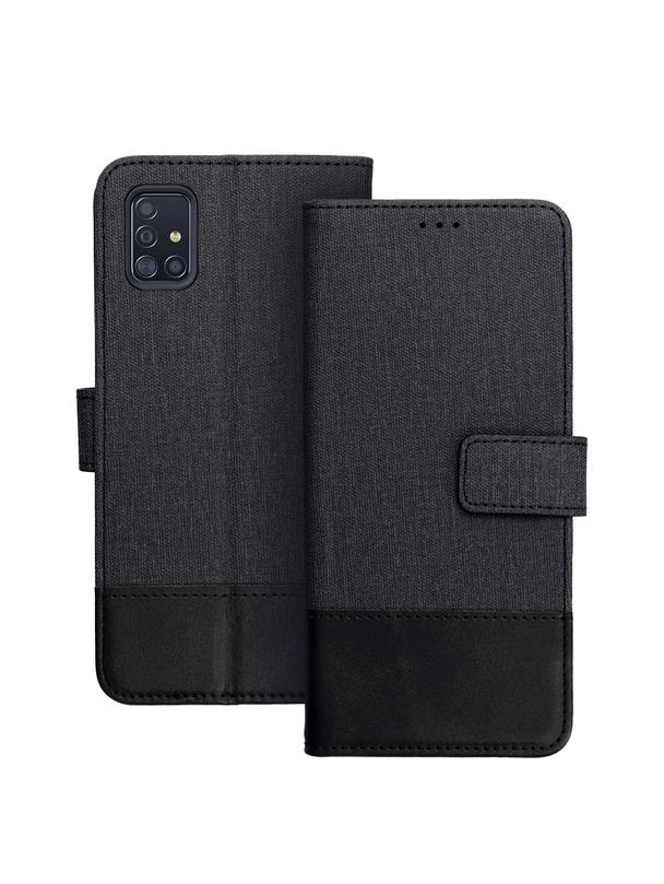 Kabura GOMMA Book do SAMSUNG A51 czarny