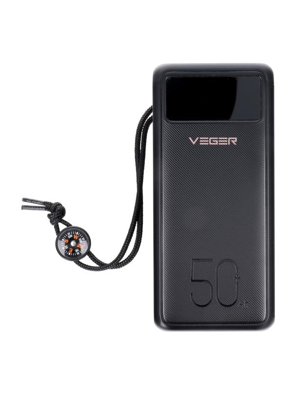 Powerbank Veger Tank Lite (W5001) PD QC3.0 5A 22,5W  50000 mAh czarny