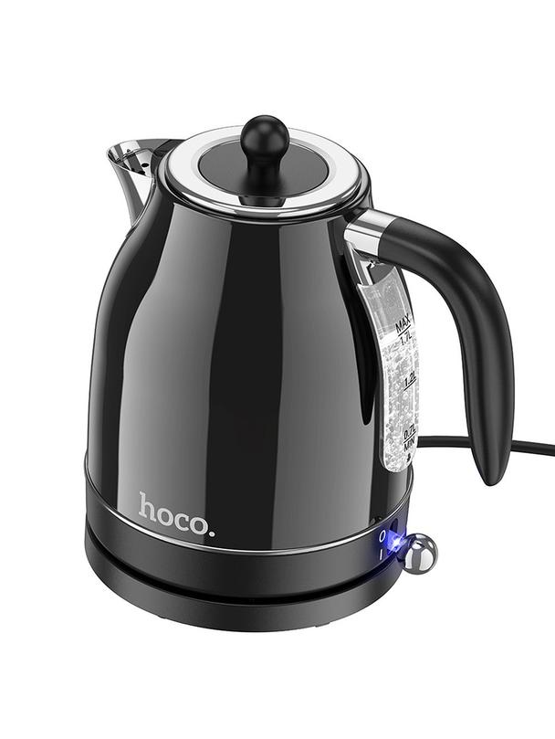 Czajnik elektryczny Hoco w stylu retro 1,7L HE10 czarny