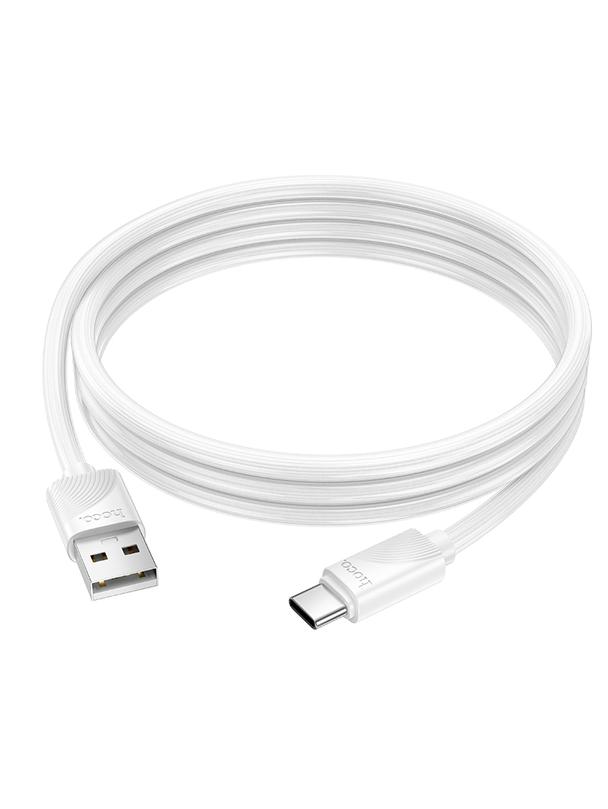 Kabel USB A do USB C Hoco 3A 1 m X114 biały