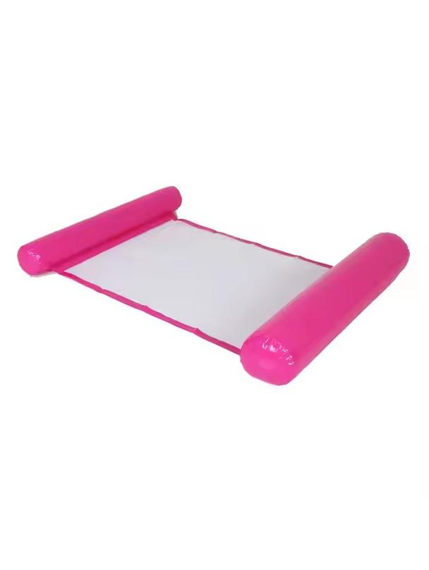 Nadmuchiwany materac do pływania czerwony