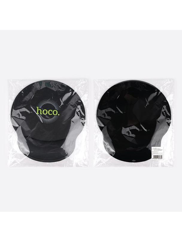 Podkładka pod myszkę Hoco ze wsparciem dla nadgarstka GM30 czarna