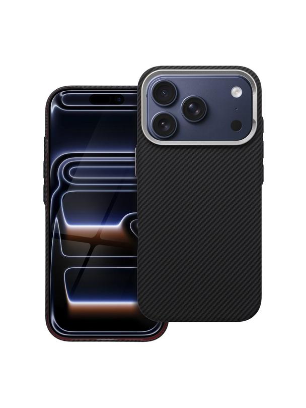 Futerał do iPhone 17 AIR Kevlar zgodny z MagSafe czarny