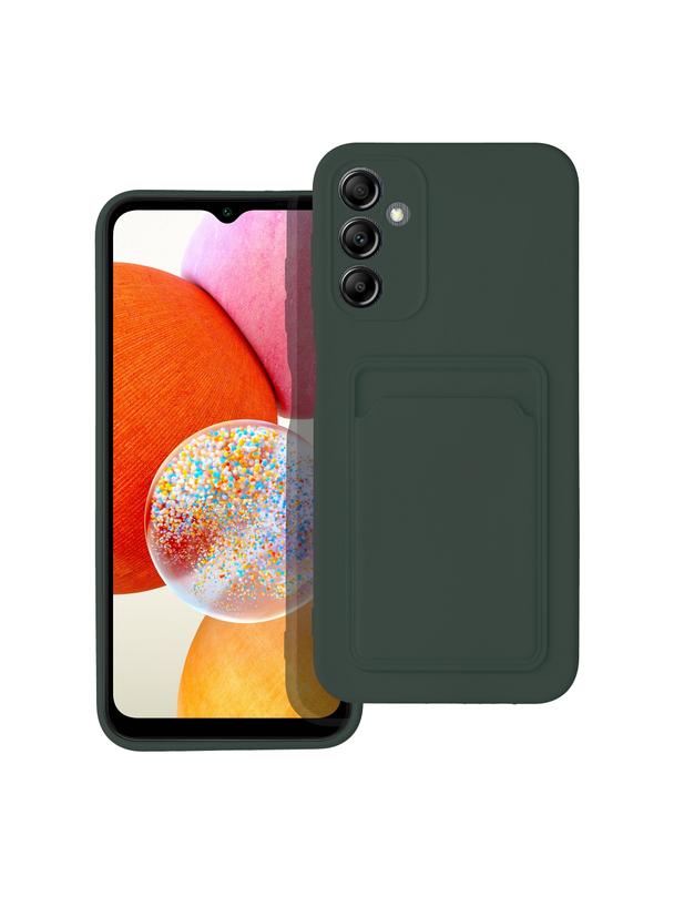 Futerał CARD CASE do SAMSUNG A14 5G / A14 4G zielony