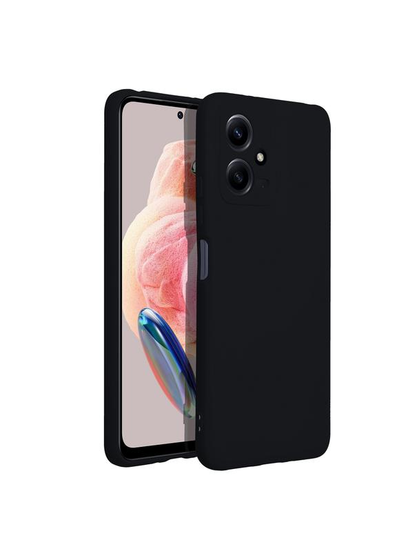 Futerał SILICONE do XIAOMI Redmi Note 12 5G czarny