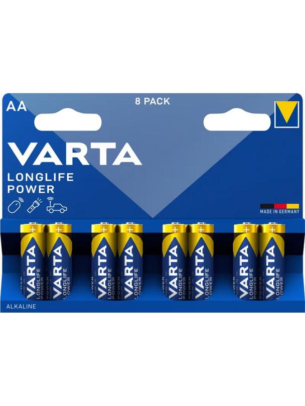 VARTA bateria alkaliczna R6 (AA) Longlife Power 8 szt