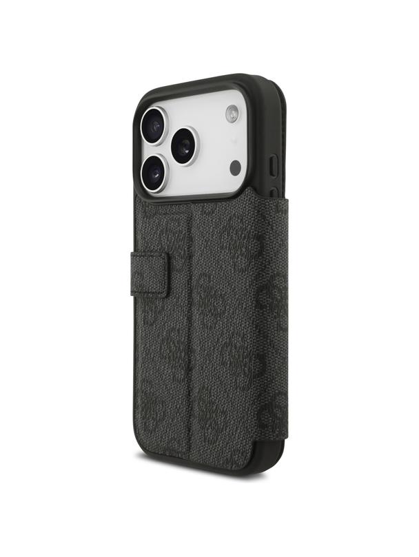 GUESS kabura do IPHONE 17 Pro GUBKP17L4GMGGR (PU 4G Metal Logo) czarna