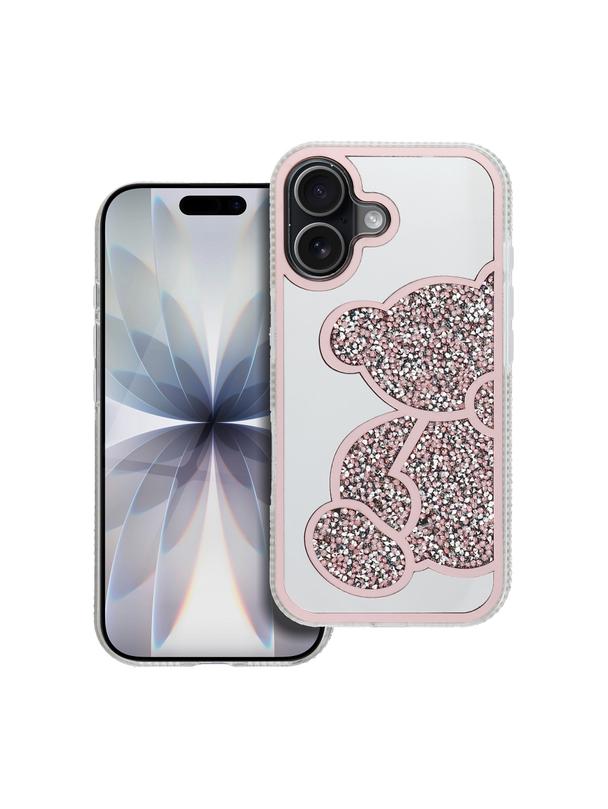 Futerał TEDDY BEAR do IPHONE 17 różowy