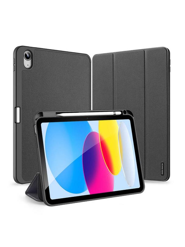 DUX DUCIS etui DOMO składane z miejscem na rysik do iPad 10 (2022) czarne