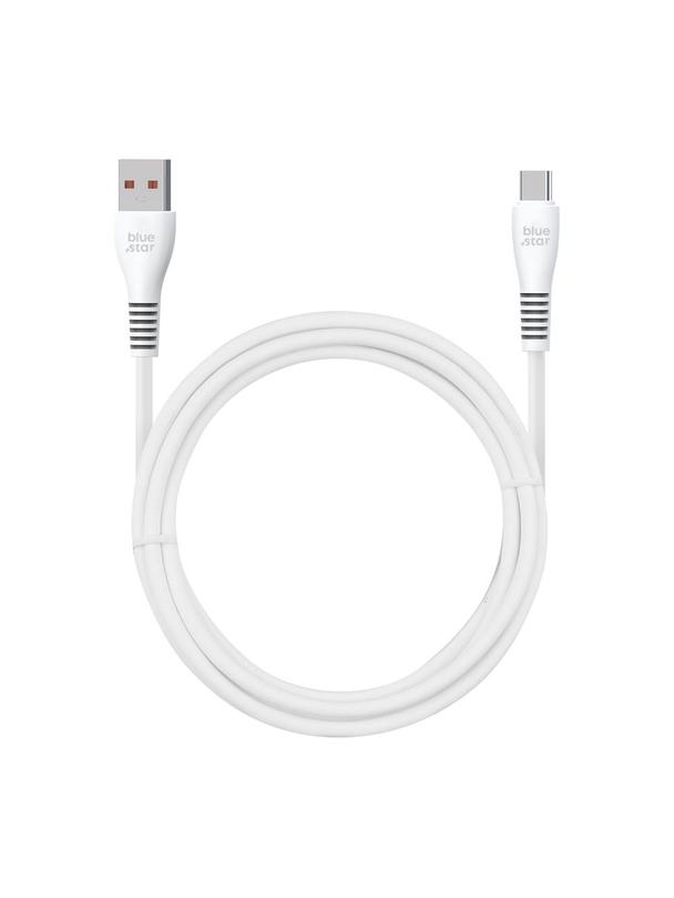 Kabel USB A do USB C Blue Star 2A 12W 1 m DC99C biały