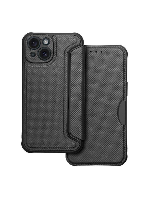 Kabura RAZOR Book do IPHONE 15 czarny
