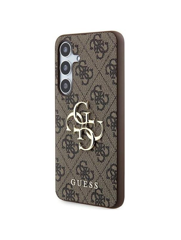 GUESS futerał do SAMSUNG A55 GUHCSA554GMGBR (PU Big 4G Metal Logo) brązowy