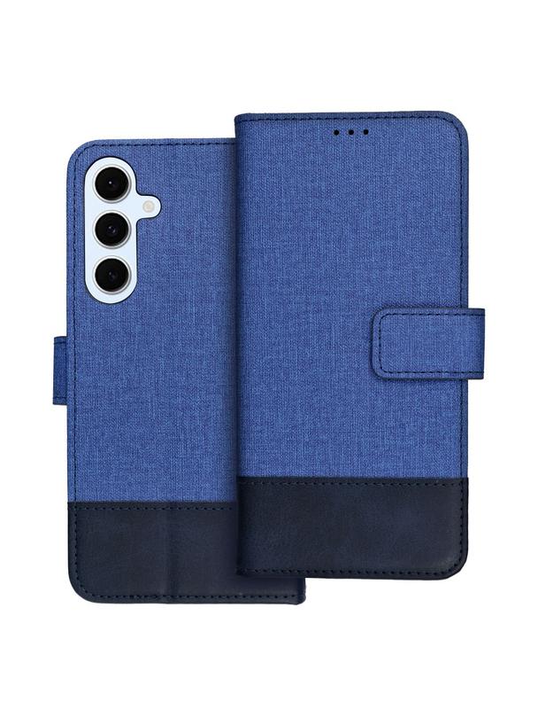 Kabura GOMMA Book do SAMSUNG S24 FE niebieski