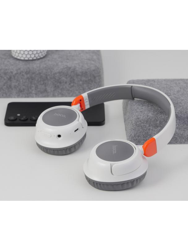 Słuchawki bezprzewodowe nauszne Hoco W43 białe