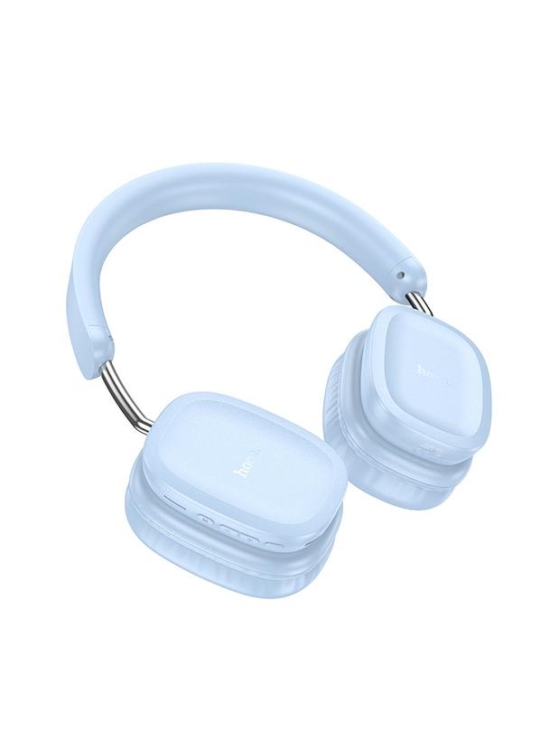 Słuchawki bezprzewodowe nauszne Hoco W51 niebieskie