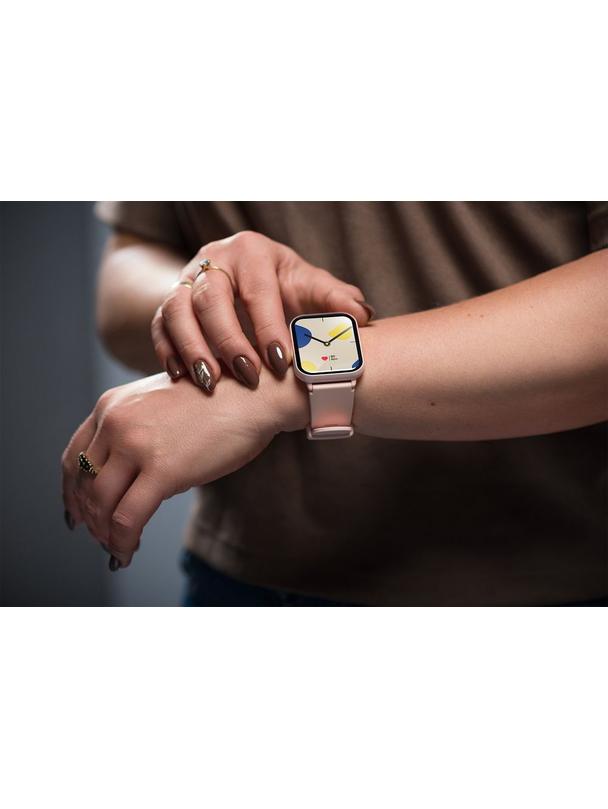 Smartwatch TITMO E-100 (TFT, bluetooth call) różowy 0INT