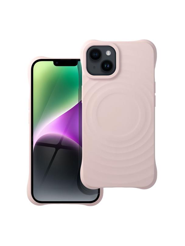 Silicone Zephyr Mag Cover kompatybilny z MagSafe do IPHONE 14 różowy