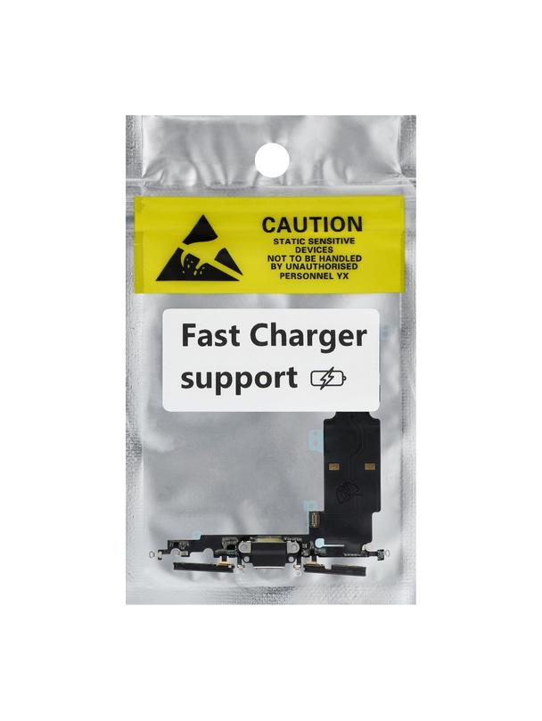 Taśma ładowania USB do IPHONE 8 Plus czarny (demotaż)